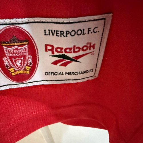 Liverpool 1996/1998 Home Football Shirt Reebok size L like new