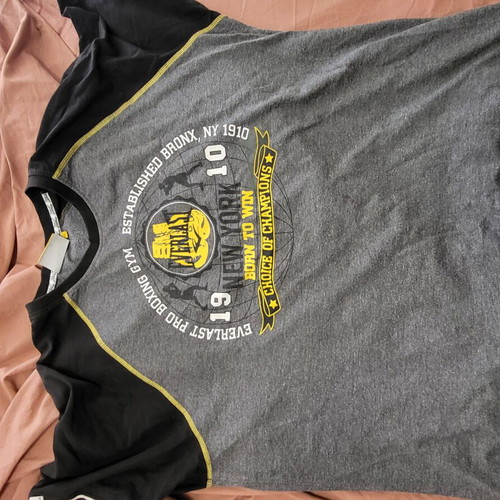Μπλούζα Everlast XXL μεταχειρισμένη, ανθρακί γκρι και μαύρο