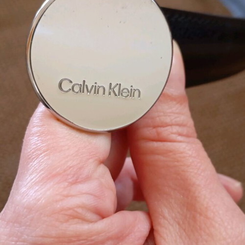 Calvin Klein belt black adjustable like new authentic