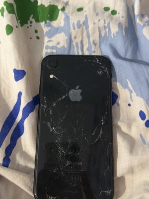 Iphone XR 64GB μεταχειρισμένο, σπασμένο μπρος και πίσω