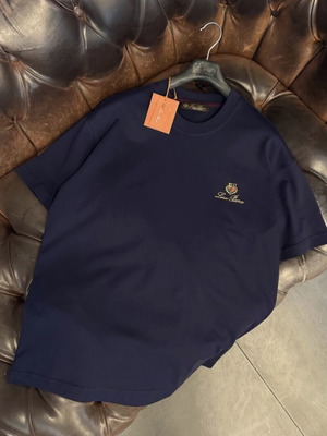 Loro Piana T-shirt, blue, sizes S and M