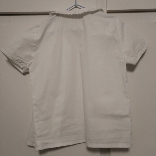 White blouse for girl 4-5 years like new
