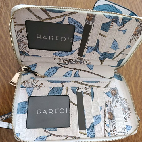 Parfois mobile phone case bag new with floral print
