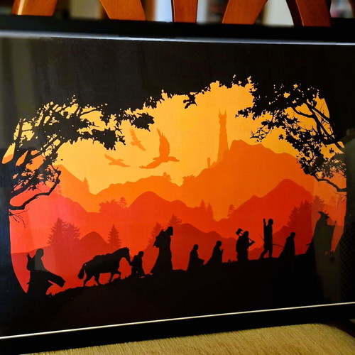 Lord of the Rings posters new, set of two
