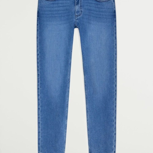 Τζιν slim fit Premium Jean μεσαίο ξέβαμμα μπλε μέγεθος 42 καινούργιο
