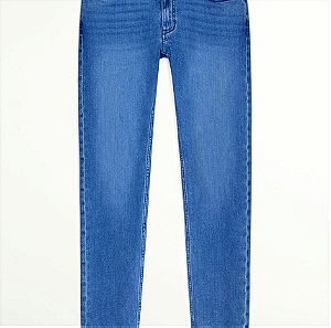 Τζιν slim fit Premium Jean μεσαίο ξέβαμμα μπλε μέγεθος 32 (42)