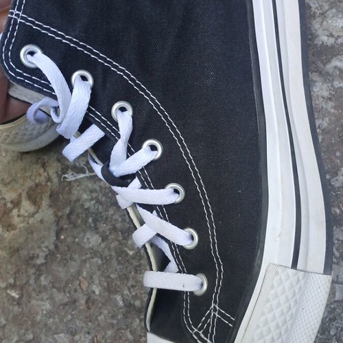 Converse Chuck Taylor All Star sneakers used, size 38, black and white