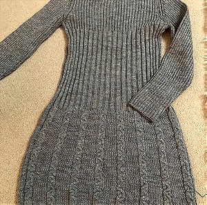 Alouette kids φόρεμα μάλλινο γκρι. Gray woolen dress Height: 158cm. Size: 14