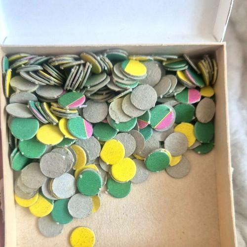 Bingo board game used from 79 decade Greek made