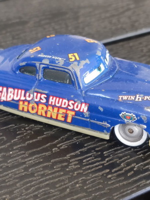 Disney Cars Hudson Hornet 1:55 used, moderate condition