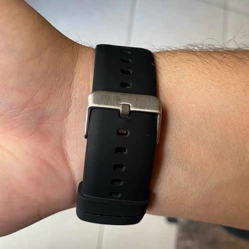 Weide watch like new with black silicone strap