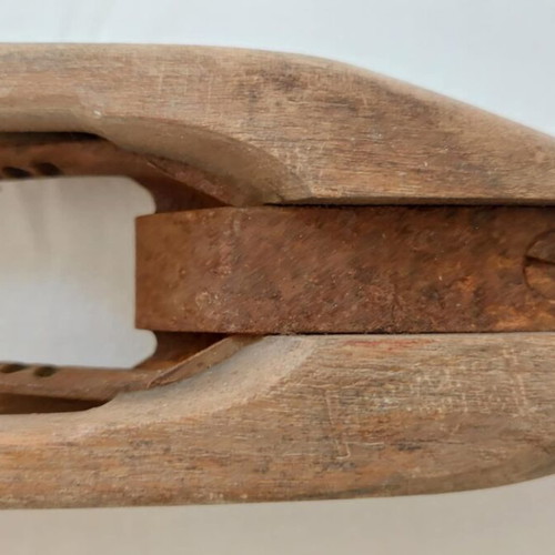 R.ABRAVANEL Large Loom Shuttles used, rare weaving tools