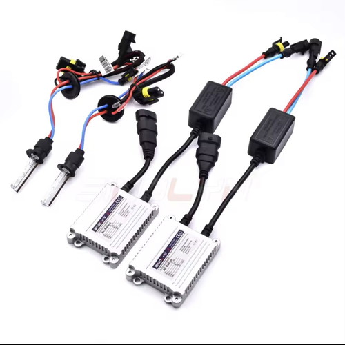 Xenon Kit H1 6000K AC 35W like new with ballast and lamps