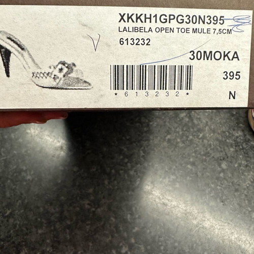 Louis Vuitton mules like new, leather, size 39.5