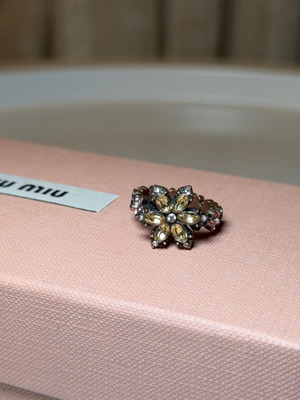 Zara ring flower design used, size 53