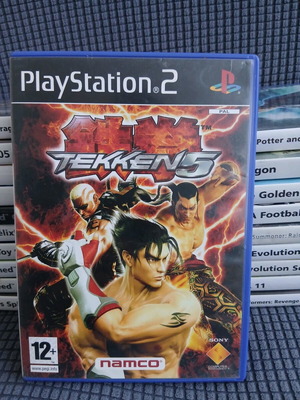 Tekken 5 PlayStation 2 game used with manual and scratches