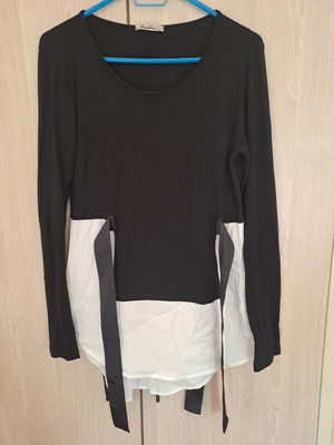 Regalinas women's blouse dress like new, black and white