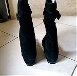  Καστορινες Μπότες ιππασίας σε Μαύρο χρώμα Νο 36