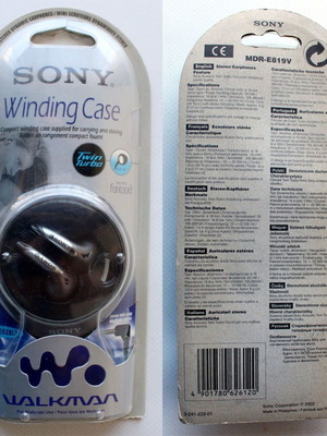 Sony Walkman MDR-E828LP Stereo Dynamic Wired Headphones new