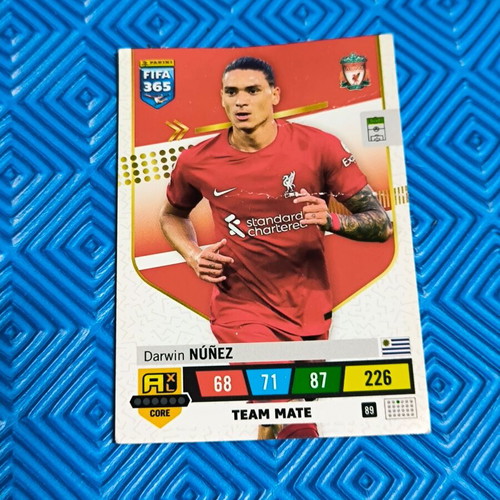 Panini FIFA 365 cards like new, set of 5