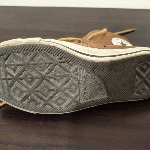 Converse Chuck Taylor 1 leather boots like new, brown, size 42