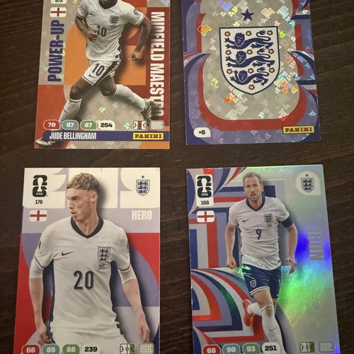 England Mundial Sticker Set new