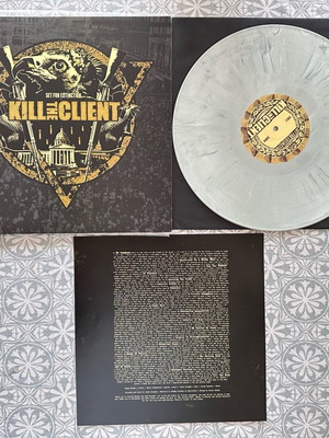 Kill the Client Set for Extinction grey marble limited edition vinyl like new
