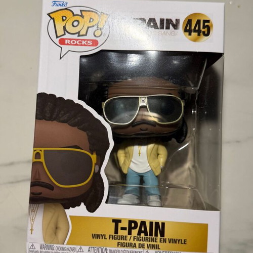 Funko Pop! Rocks T-Pain 445 new vinyl figure