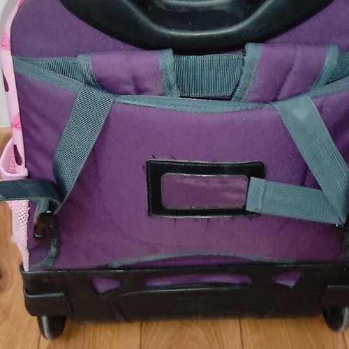 School trolley bag 30lt and Polo pencil case used, Belike Ballerinas design
