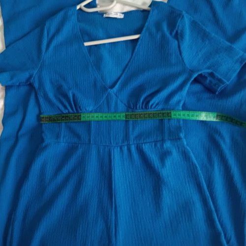 Stradivarius jumpsuit small, like new, blue