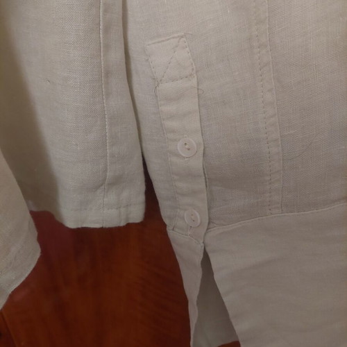 Linen beige jacket Heel Athens Lab like new