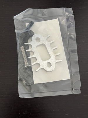 Exhaust gasket set with cooling fin for 1/5 RC engines 23-26cc
