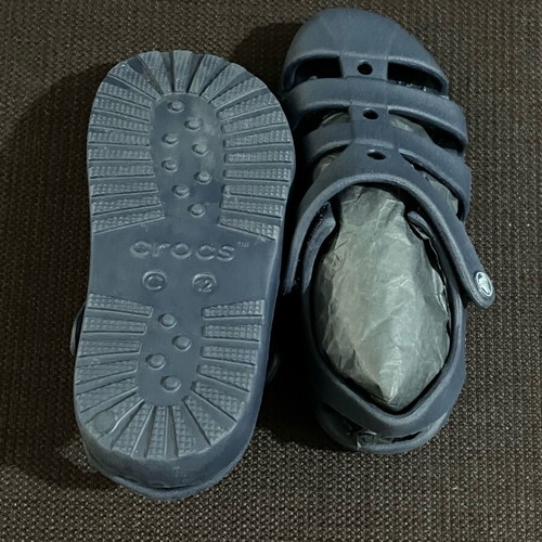 Crocs Kids Sandals new, size C12 (29/30), blue