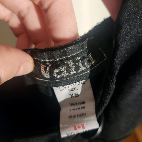 Backless dress like new, black, size XS