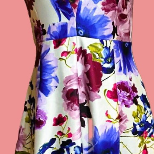 BeYou dress like new, colorful, size S/M