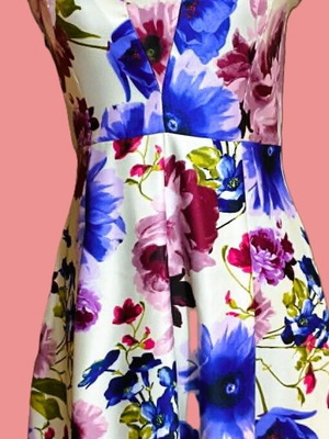 BeYou dress like new, colorful, size S/M