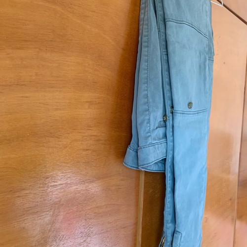 Naf Naf Women's Pants turquoise like new, low waist