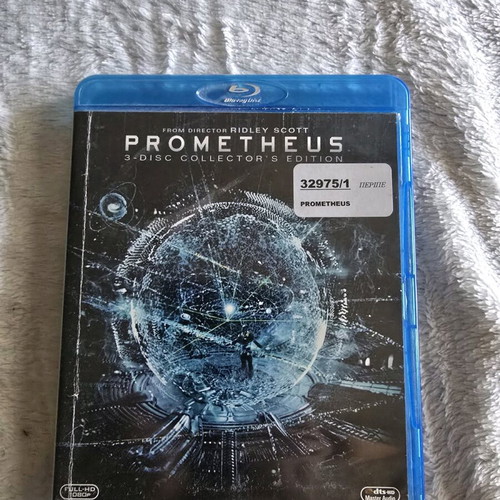 Prometheus 2012 Blu-Ray used, 3D 2D, Greek subtitles