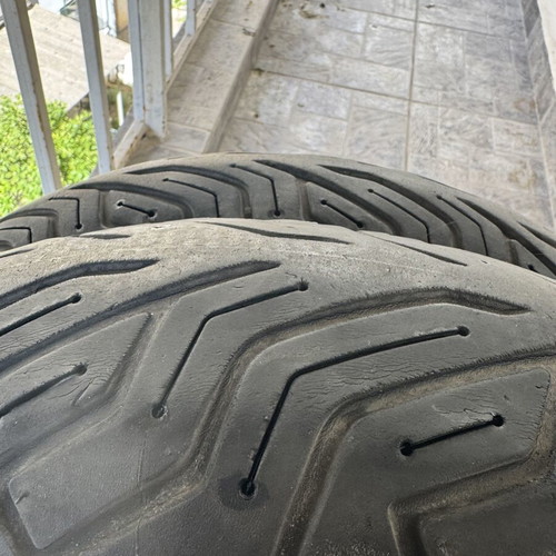 Michelin City Grip 2 Motorcycle Tires used, 41/21, 6000 km