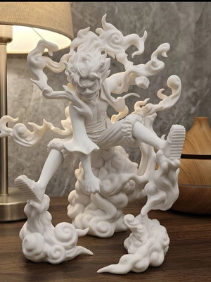 Monkey D. Luffy "Gear" Battle Statue premium collectible, like new