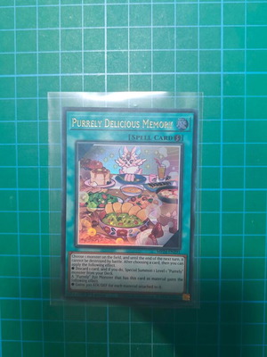 Yu-Gi-Oh! Purrely Delicious Memory card like new