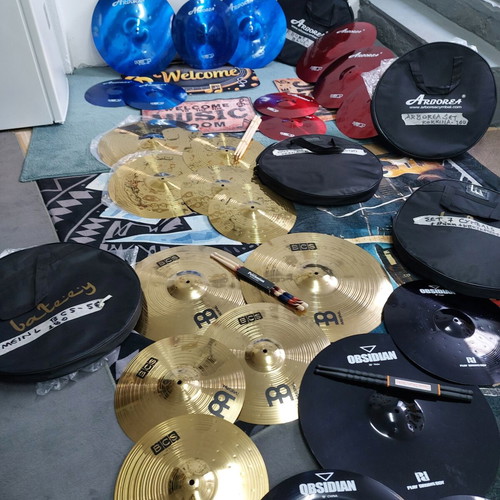 Cymbal sets new, complete series for beginners and practice
