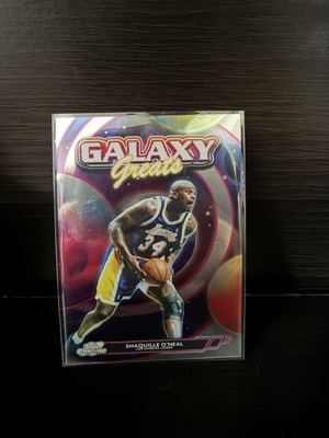 2025-26 Topps Cosmic Chrome Galaxy Greats Shaquille O'Neal card used