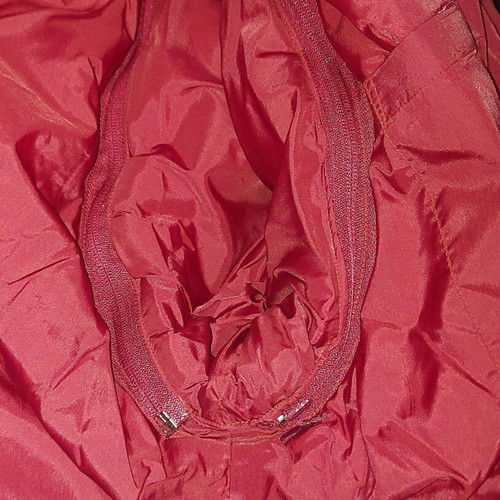 Burgundy jacket used with detachable sleeves XL