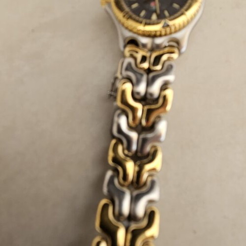 TAG Heuer women's wristwatch used, gray and gold