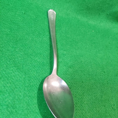 Large soup spoon XENIA used, Nissiotis Rostfrei