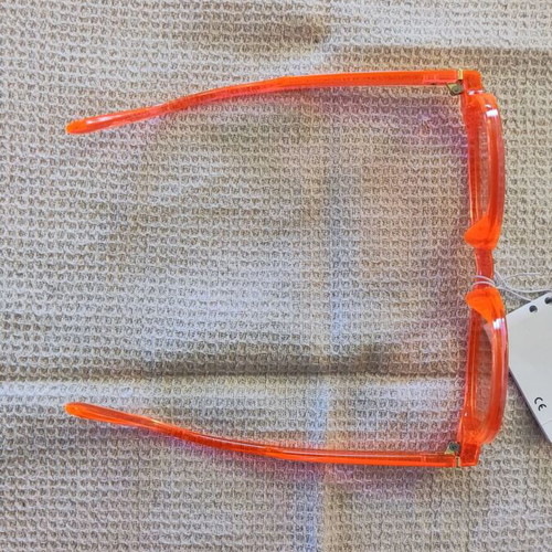 Solo-Solis sunglasses new, transparent neon orange