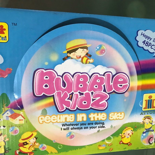 Bubble Beautiful and Bubble Kidz soap bubbles new, pack of 24 or 48