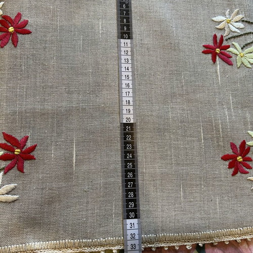 Handmade table runner new, 70x33cm