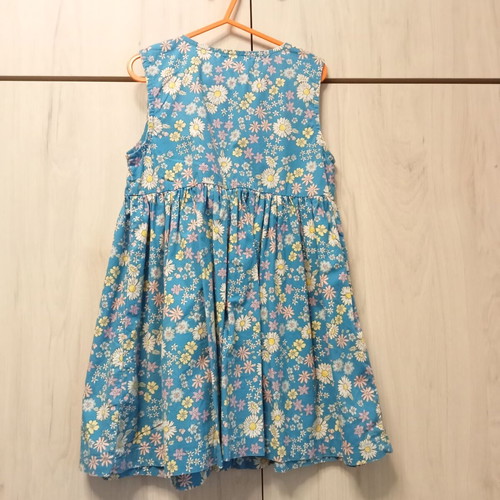 Lc Waikiki Summer Dress for Girls 6-7 Years Like New, Blue Floral